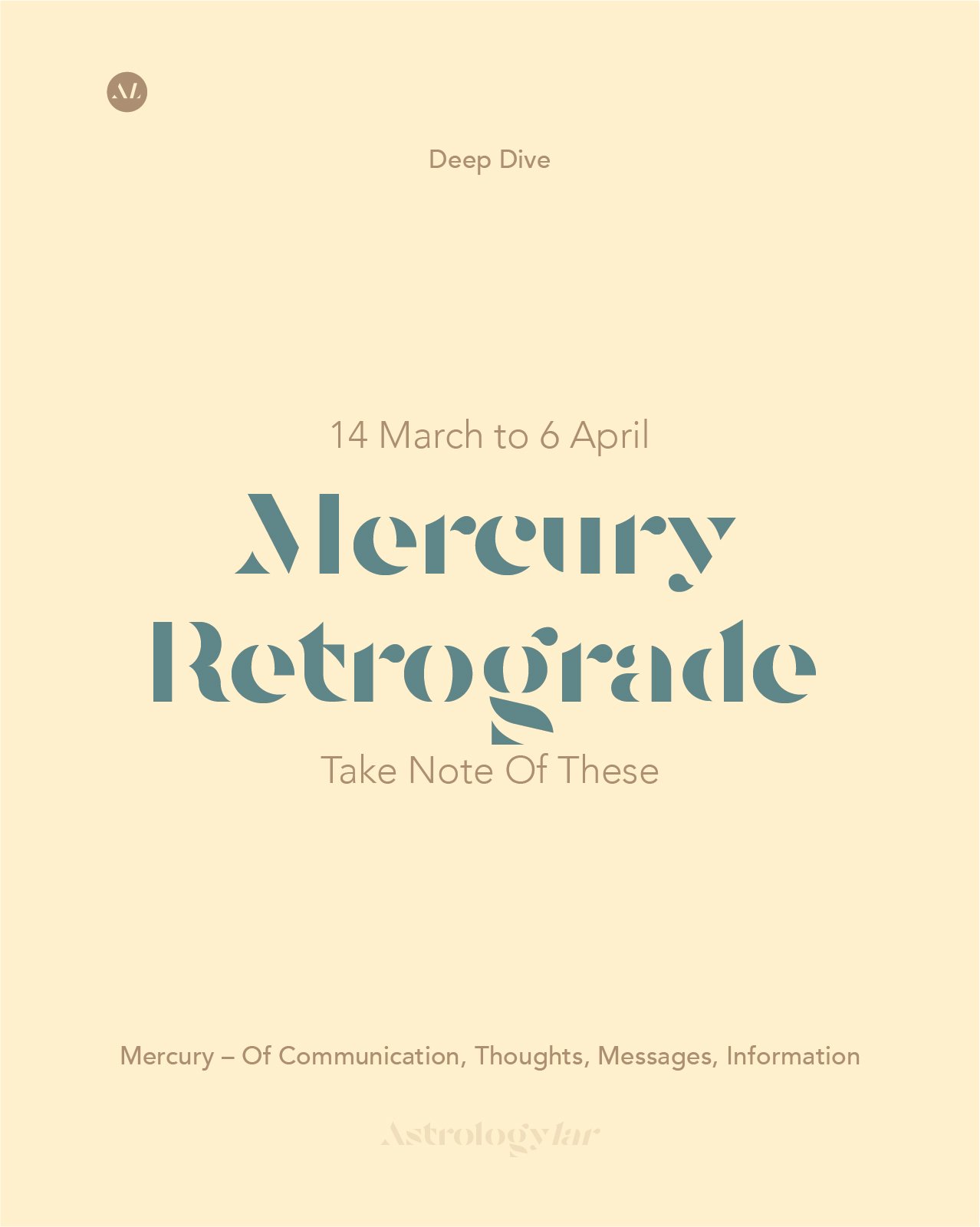 Mercury Retrograde in Aries (For All Rising Signs)