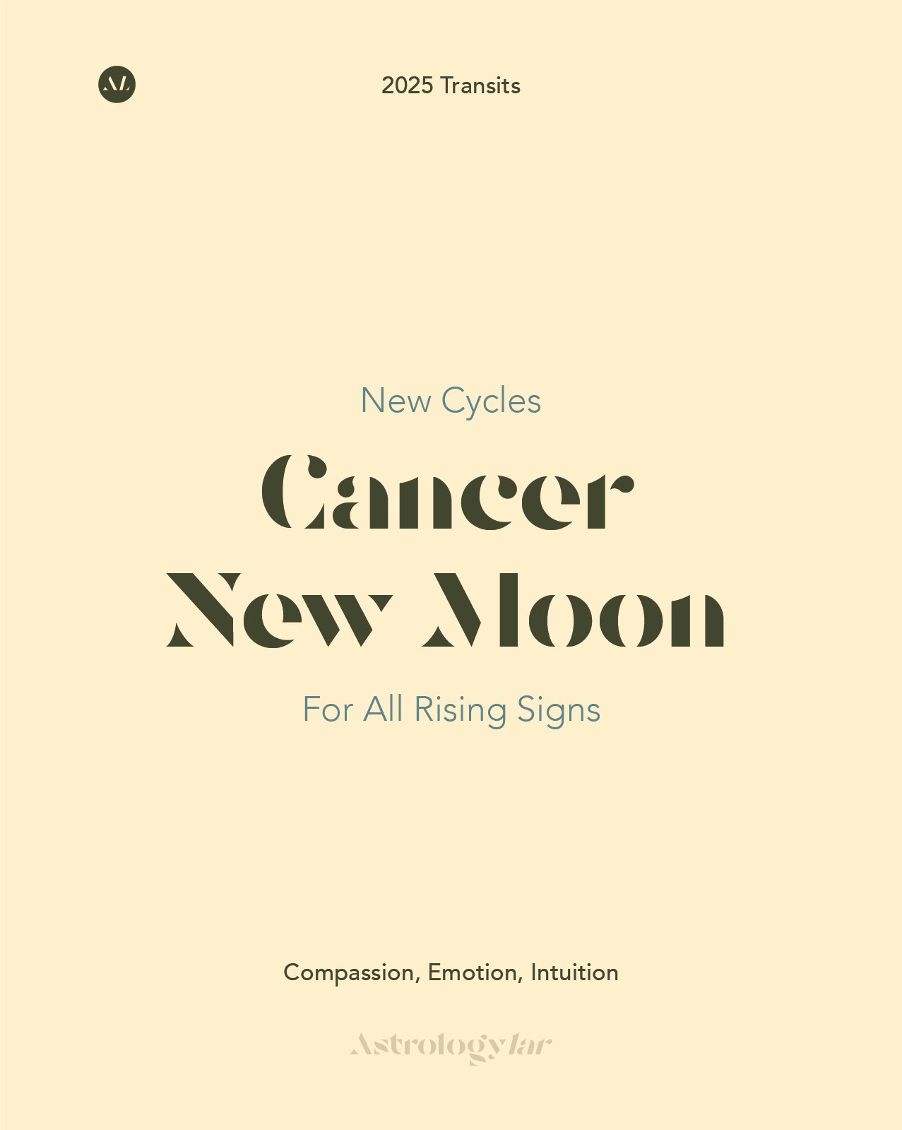 Cancer New Moon (For All Rising Signs)
