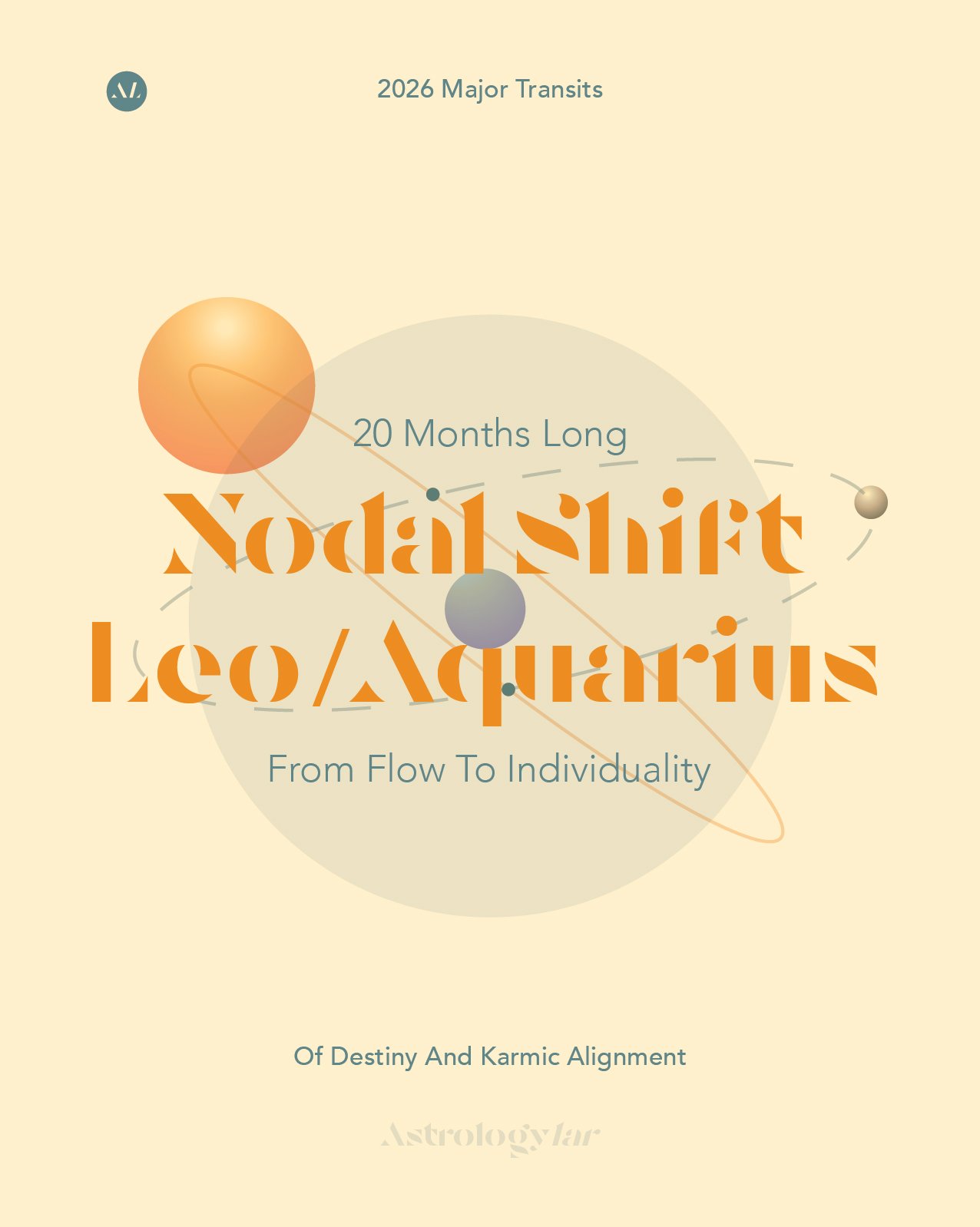 Nodal Shift 2026 – South Node in Leo and North Node in Aquarius
