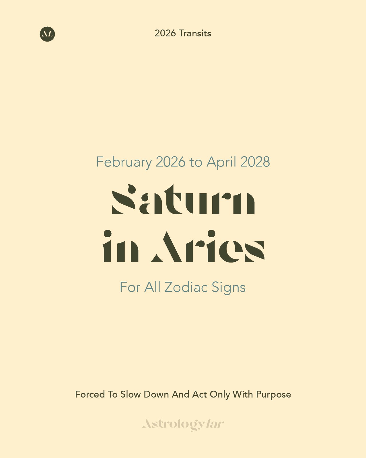 Saturn in Aries (For All Zodiac Signs)